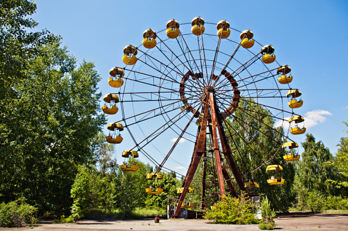 how wheel ferris Wheel Near   Ferris Chernobyl Entouriste