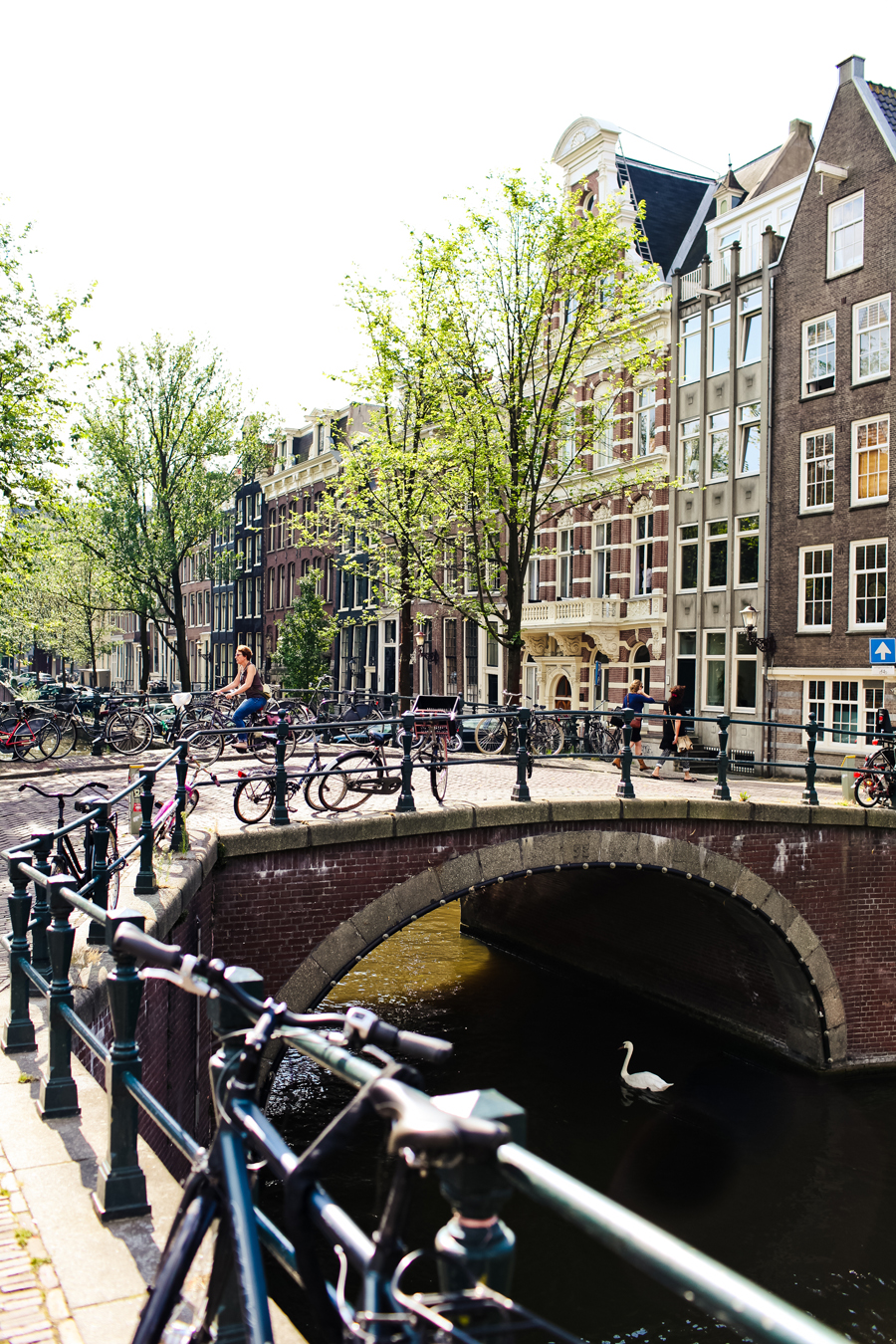 Bicycles and Waterways of Amsterdam
